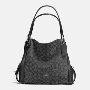 Coach Edie Shoulder Bag 31 in Signature Jacquard